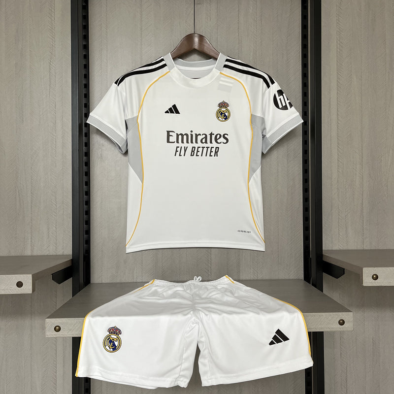 REAL MADRID I 25/26 CONJUNTO INFANTIL -  LANZAMIENTO