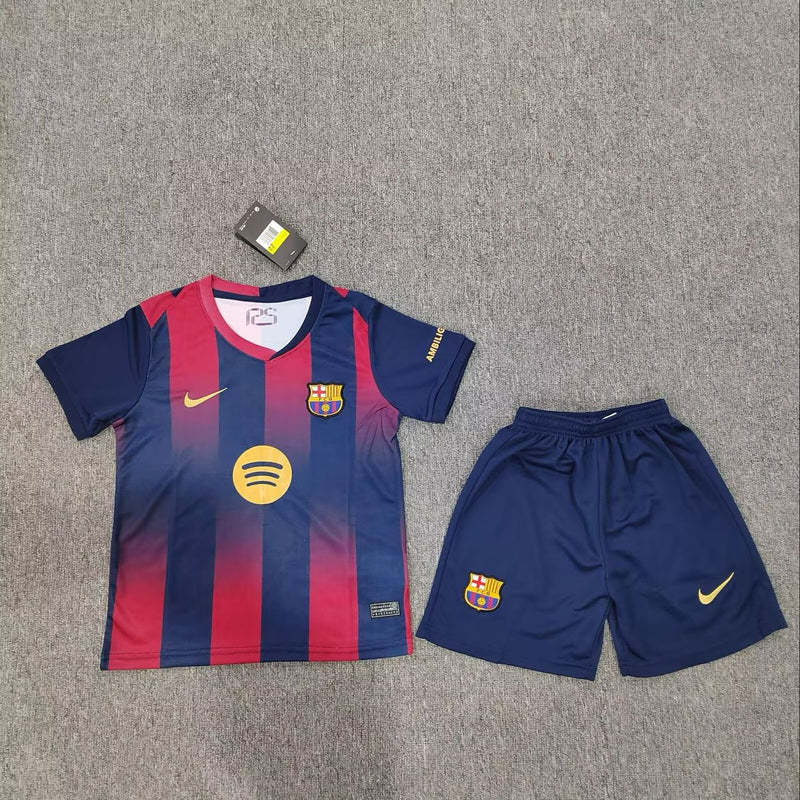 BARCELONA I 25/26 CONJUNTO INFANTIL - LANZAMIENTO