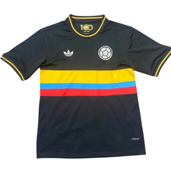 CAMISETA COLOMBIA 2024/25 NEGRA - HOMBRE