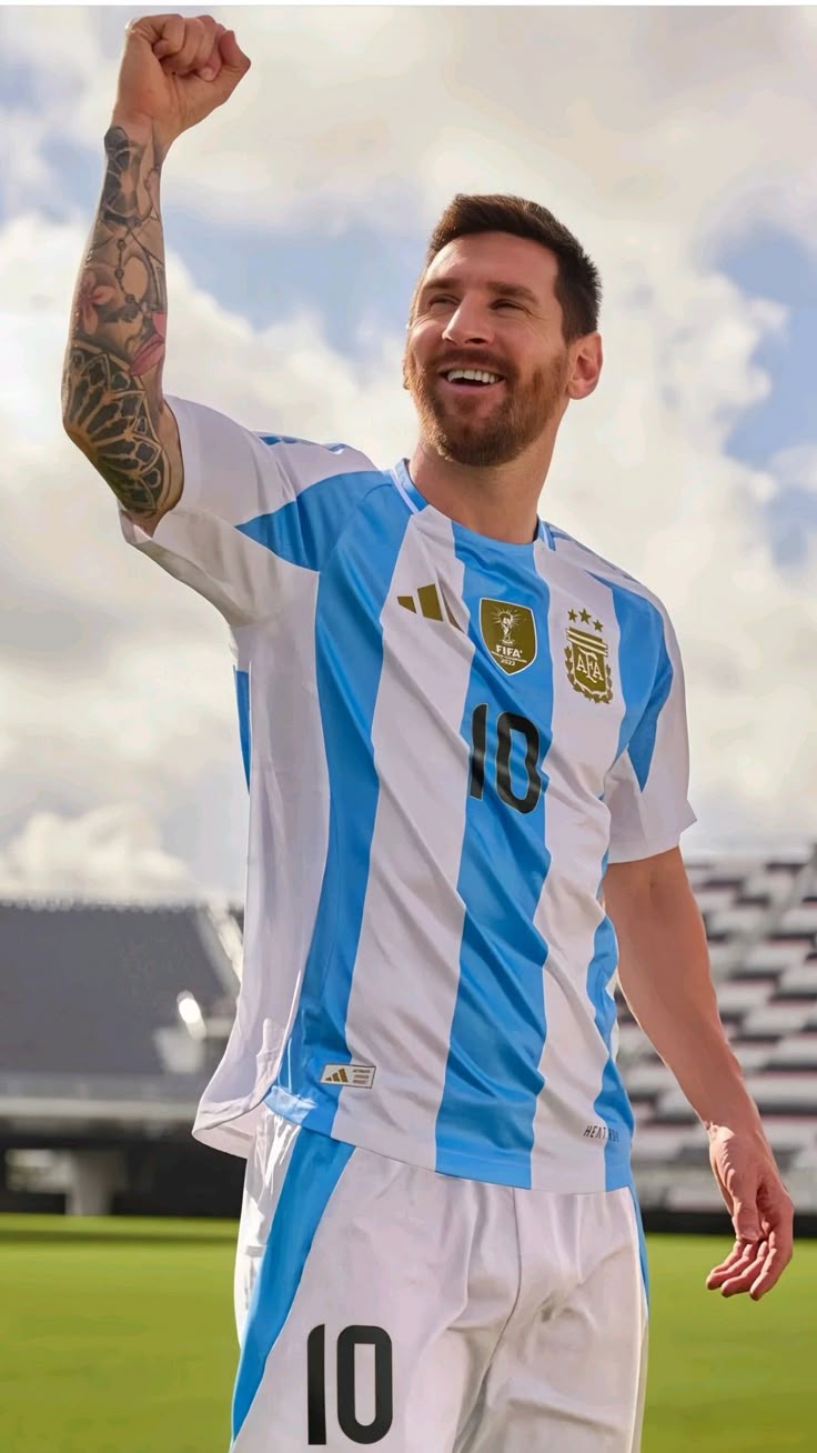 ARGENTINA I 2024/25 - CONJUNTO INFANTIL - CON PARCHE - CAMPEÓN COPA DEL MUNDO