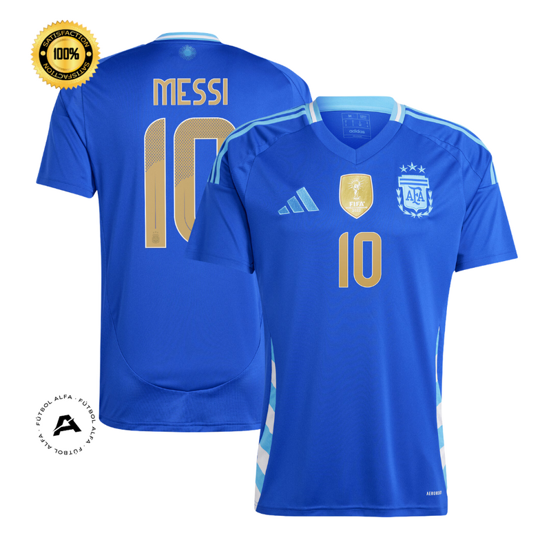 ARGENTINA II 24/25 HOMBRE - CON PARCHE - CAMPEÓN COPA DEL MUNDO - MESSI 10