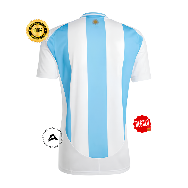 CAMISETA ARGENTINA I 2024/25 HOMBRE - CON PARCHE - CAMPEÓN COPA DEL MUNDO
