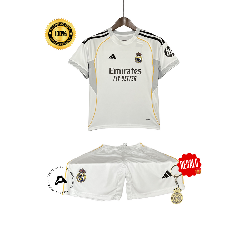 REAL MADRID I 25/26 CONJUNTO INFANTIL -  LANZAMIENTO